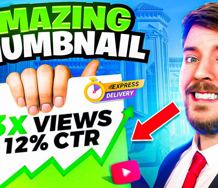 I will design professional thumbnails for your videos as desired.