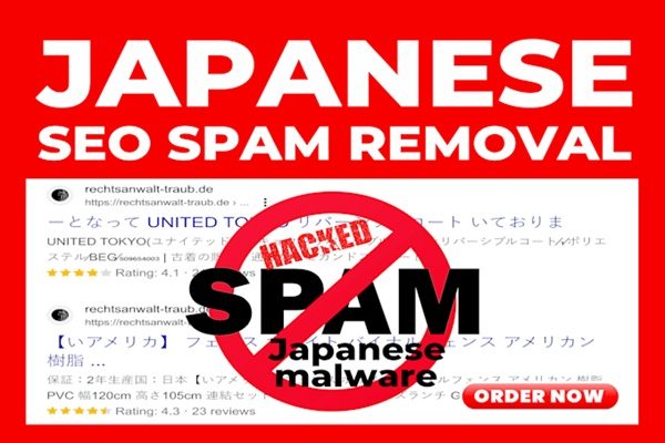 I will fix Japanese keyword hack, SEO spam from WordPress Website.